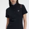 Amy Damen Poloshirt Schwarz Amy Damen Poloshirt Schwarz