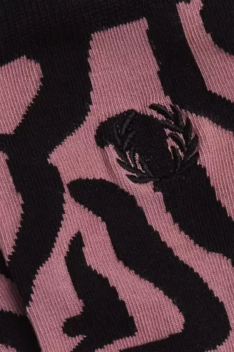 Amy Print Damensocken Dusty Rose Pink
