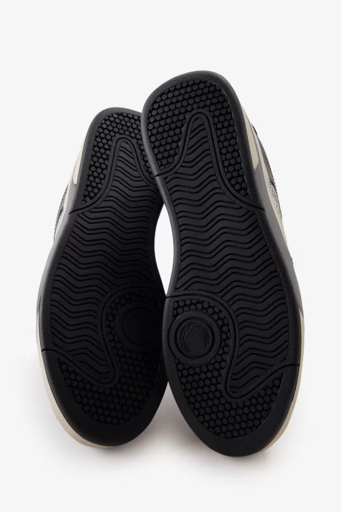 B300 Herren-Sneaker, Schwarz-Gunmetal