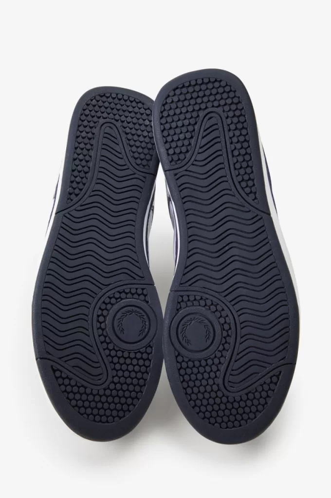 B300 Herren-Sneaker, Weiß, Marineblau