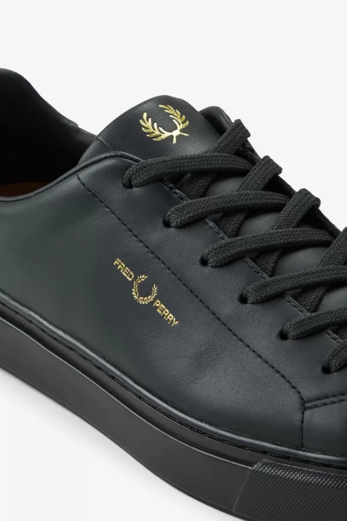 B71 Herren-Tennisschuhe Nachtgrün Gold