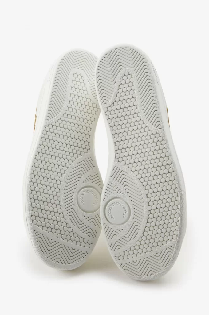 B721 Herren-Tennisschuhe Elfenbein