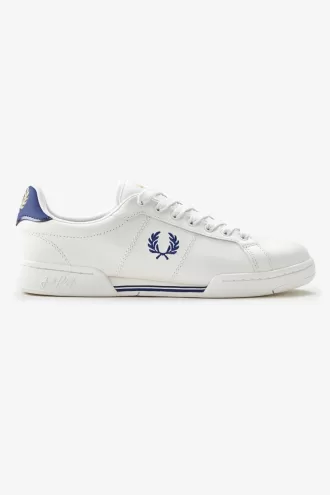 B722 Herren-Tennisschuhe Ivory Shaded Cobalt