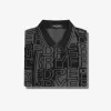 Block Graphic Herren-Poloshirt Gunmetal