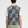 Block Graphic Herren-Tanktops Mint