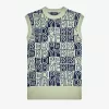 Block Graphic Herren-Tanktops Mint