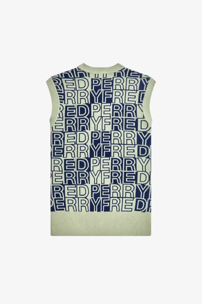 Block Graphic Herren-Tanktops Mint