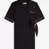 Bowling Shirt Damen Kleid Schwarz Bowling Shirt Damen Kleid Schwarz