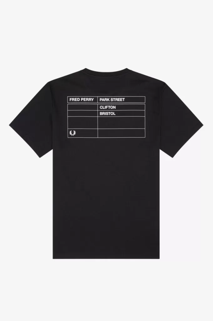 Bristol Ringer Herren T-Shirt Schwarz