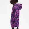 Camouflage Kapuzenpullover für Herren, Lila