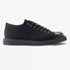 Canvas Monkey Damen Plimsolls Schwarz