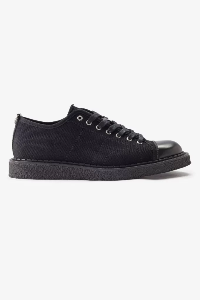 Canvas Monkey Herren-Plimsolls Schwarz