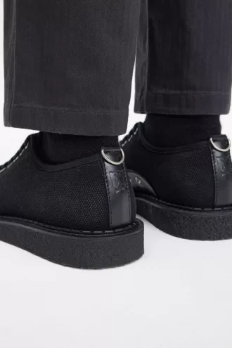 Canvas Monkey Herren-Plimsolls Schwarz