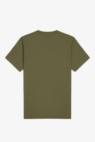 Circle Branding Herren T-Shirt Uniform Grün Schwarz