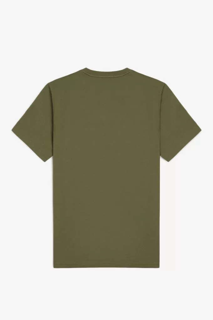 Circle Branding Herren T-Shirt Uniform Grün Schwarz