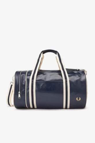 Classic Barrel Herrentaschen Navy Beige