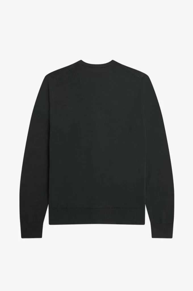 Classic Herren-Cardigan Nachtgrün