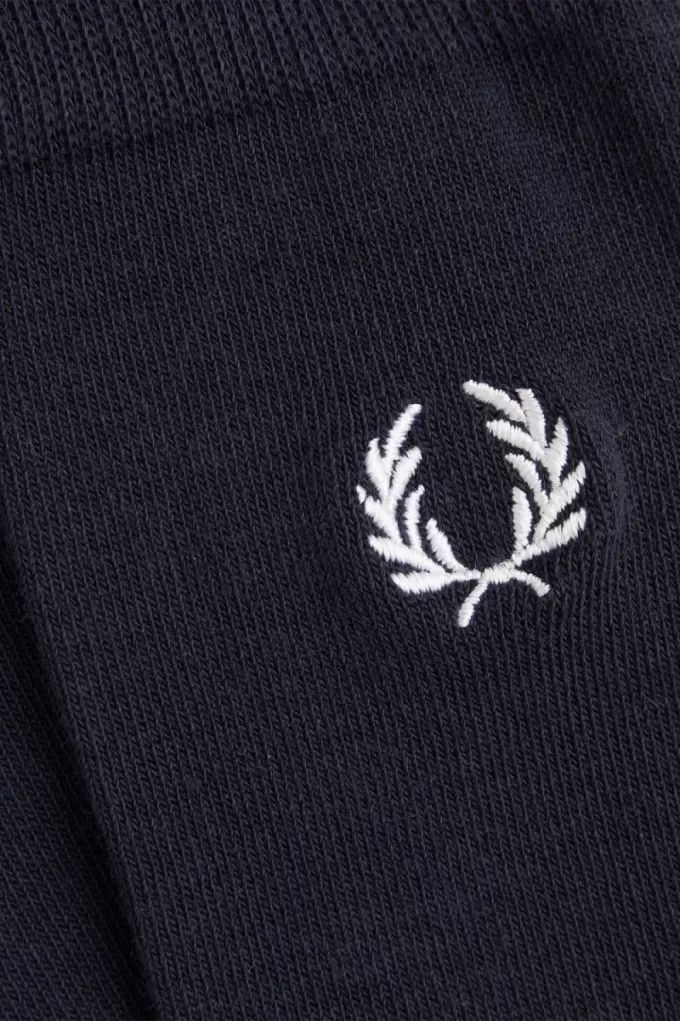 Classic Laurel Wreath Herrensocken Navy Snow White