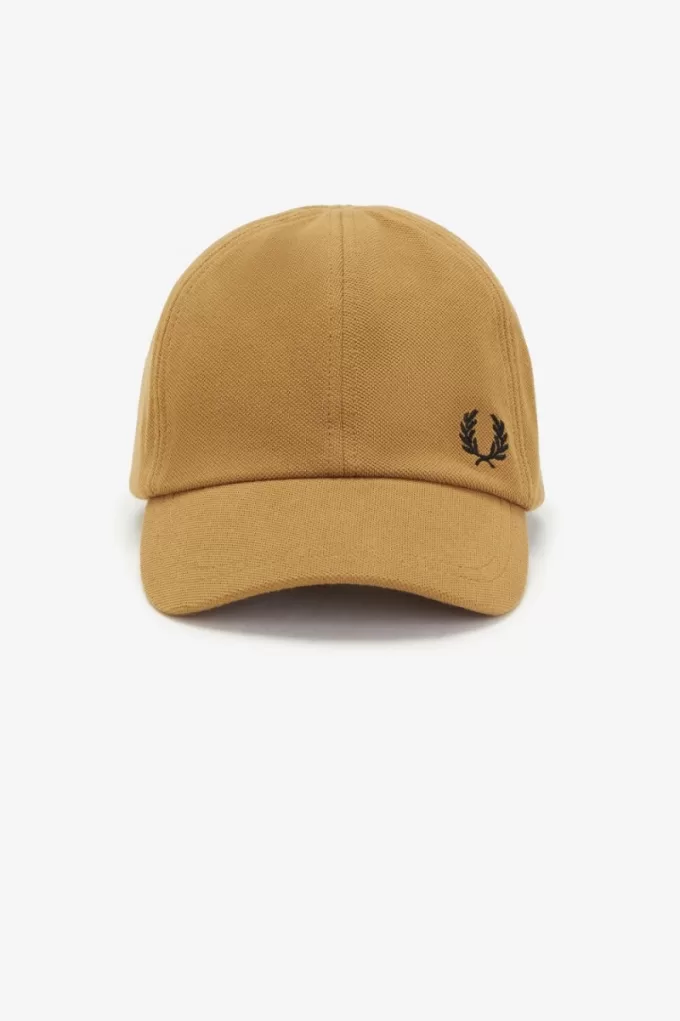 Classic Pique Herrenkappen Dark Coffee Black Classic Pique Herrenkappen Dark Coffee Black