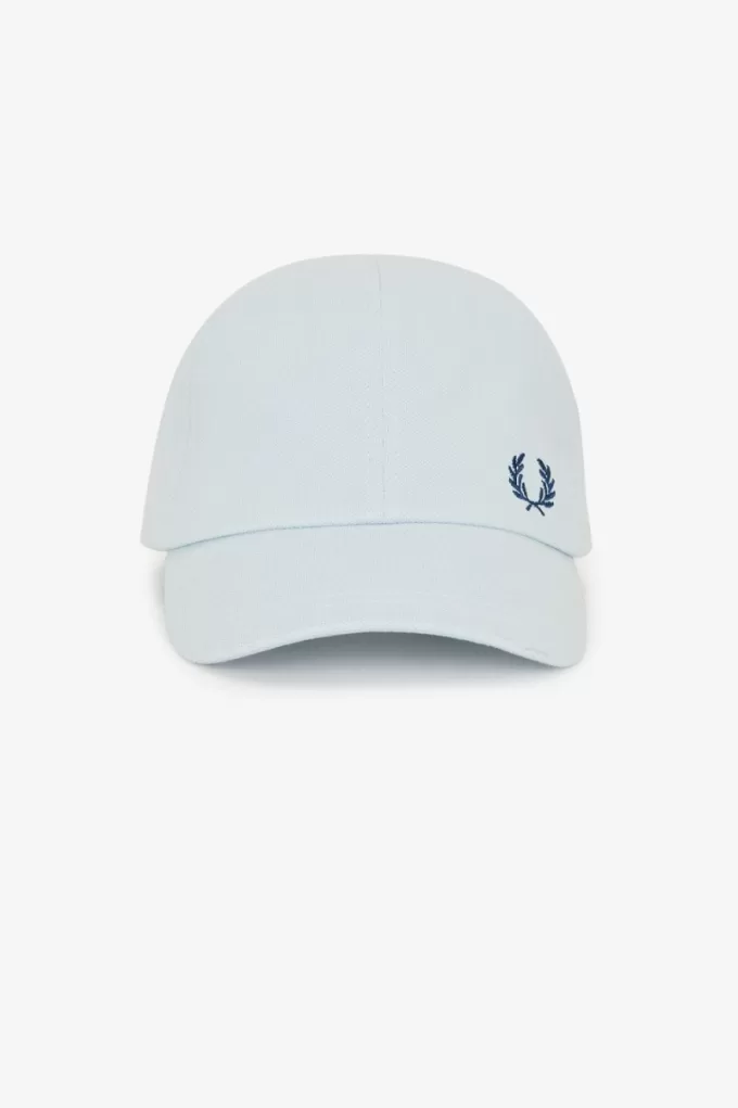 Classic Pique Herrenkappen Light Aqua Midnight Blue Classic Pique Herrenkappen Light Aqua Midnight Blue