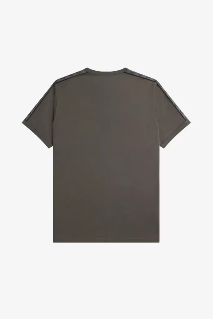 Contrast Tape Ringer Herren T-Shirt Feldgrün Feldgrün Contrast Tape Ringer Herren T-Shirt Feldgrün Feldgrün