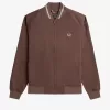 Corduroy Tennis Bomber Herrenjacken Dunkelrot