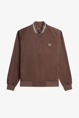 Corduroy Tennis Bomber Herrenjacken Dunkelrot
