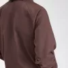 Corduroy Tennis Bomber Herrenjacken Dunkelrot