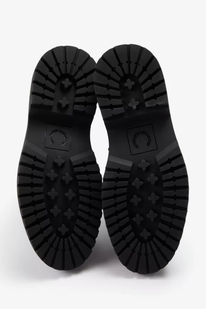 Derby Herren-Loafer Schwarz