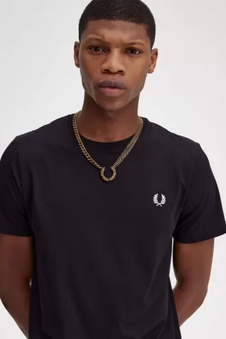 Doppelkette Lorbeerkranz-Halskette Damenschmuck Gold