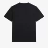Emaille Pin Herren T-Shirt Schwarz