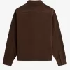 Fleece Herrenhemd Burnt Tobacco Fleece Herrenhemd Burnt Tobacco