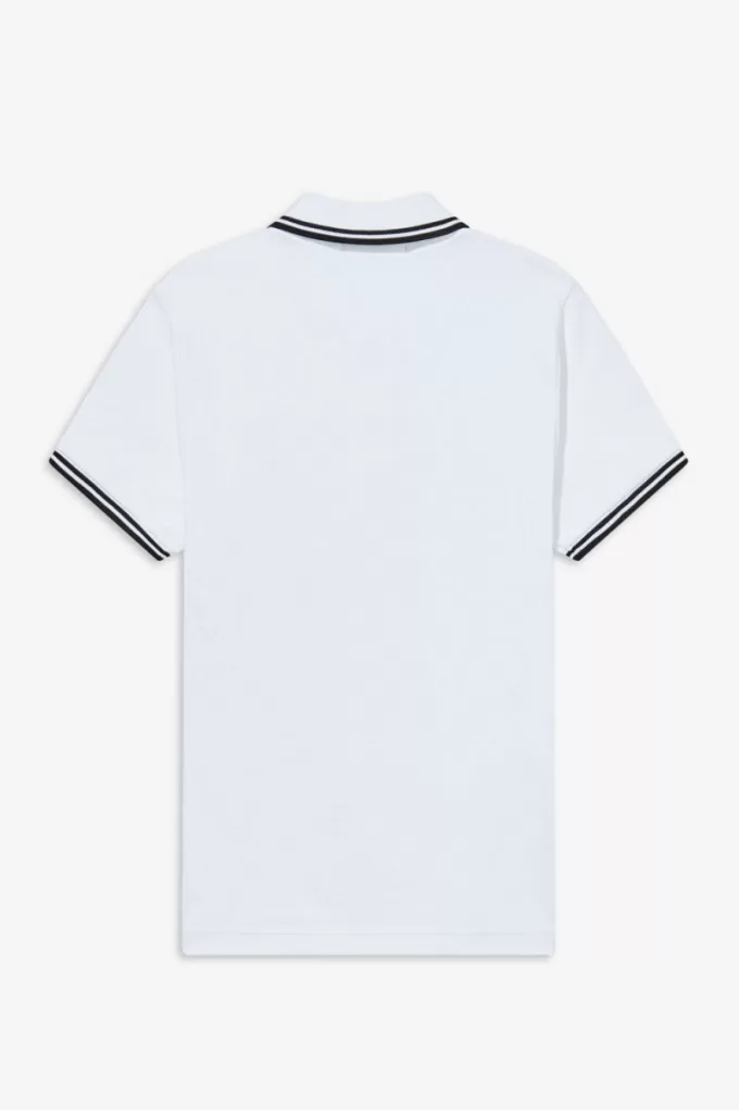 G3600 Damenhemd Weiß Schwarz