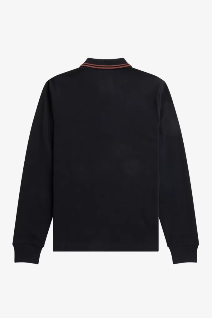 G3636 Damenhemd Schwarz Whiskey Braun