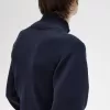 Gestrickte Herren-Trainingsjacken von Fred Perry, Marineblau