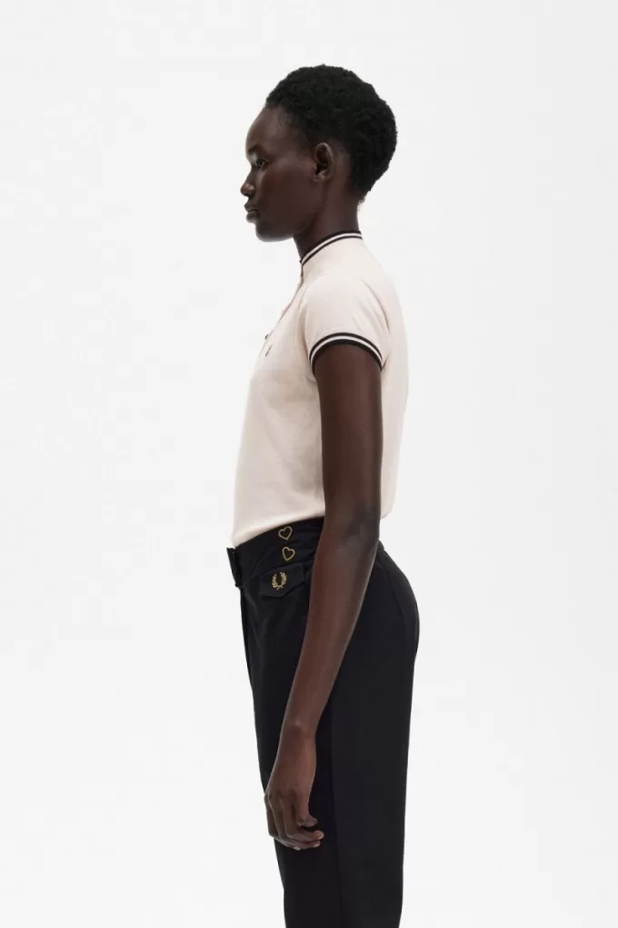 Gestricktes Damenshirt von in Milchrosa