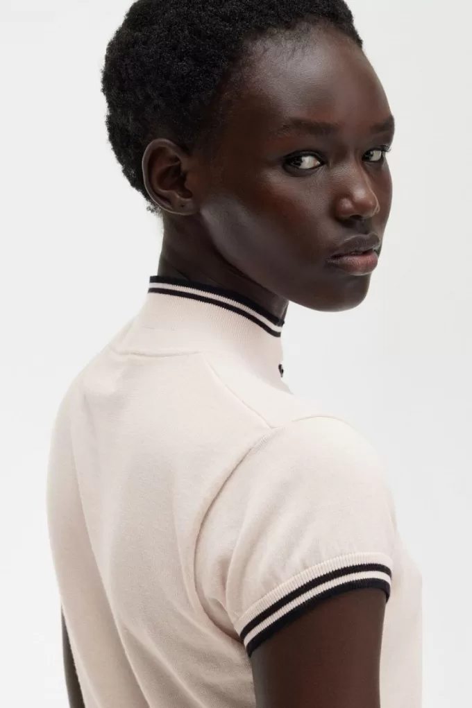 Gestricktes Damenshirt von in Milchrosa