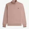 Half Zip Herren Sweatshirts Dunkelrosa Half Zip Herren Sweatshirts Dunkelrosa