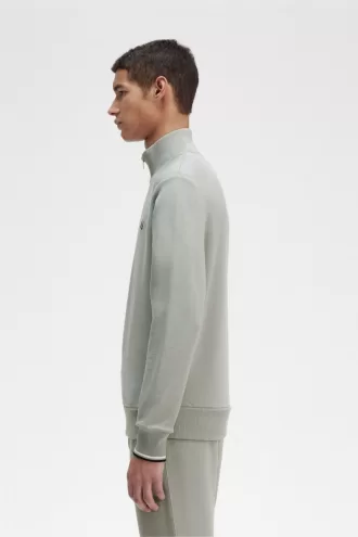 Half Zip Herren Sweatshirts Grau