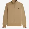 Half Zip Herren Sweatshirts Grün Half Zip Herren Sweatshirts Grün