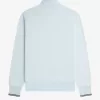 Half Zip Herren-Sweatshirts Hellblau
