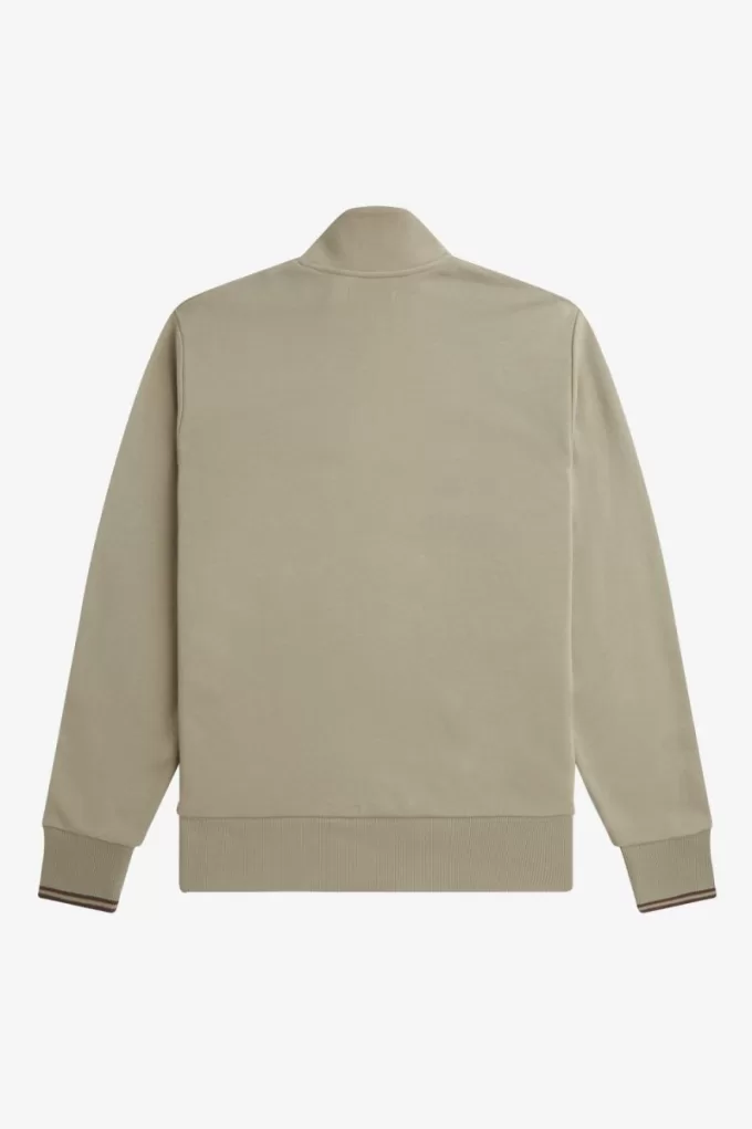 Half Zip Herren-Sweatshirts, warmes Grau und Dunkelrot