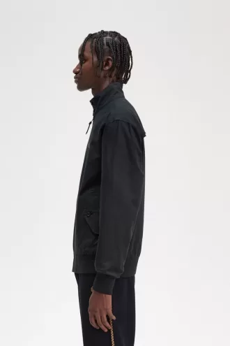 Harrington Herrenjacken Schwarz