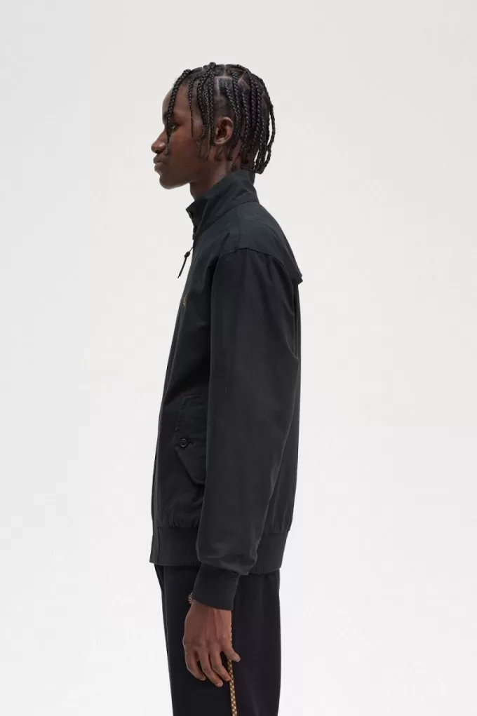 Harrington Herrenjacken Schwarz Harrington Herrenjacken Schwarz