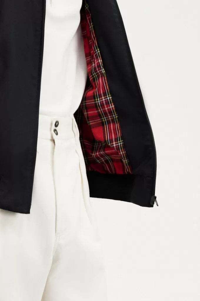 Harrington Herrenjacken Schwarz