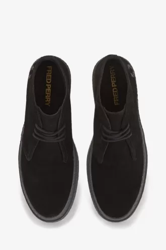 Fred Perry Hawley Herrenstiefel Schwarz 1 330x495 - Hawley Herrenstiefel Schwarz