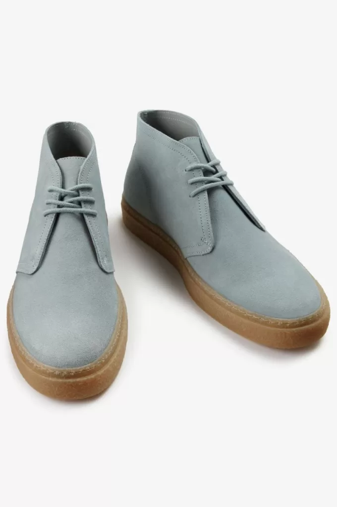 Hawley Herrenstiefel Silber Blau