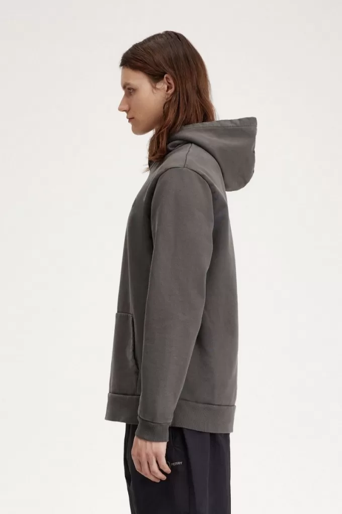 Heavyweight Kapuzen-Sweatshirt für Herren, Feldgrün