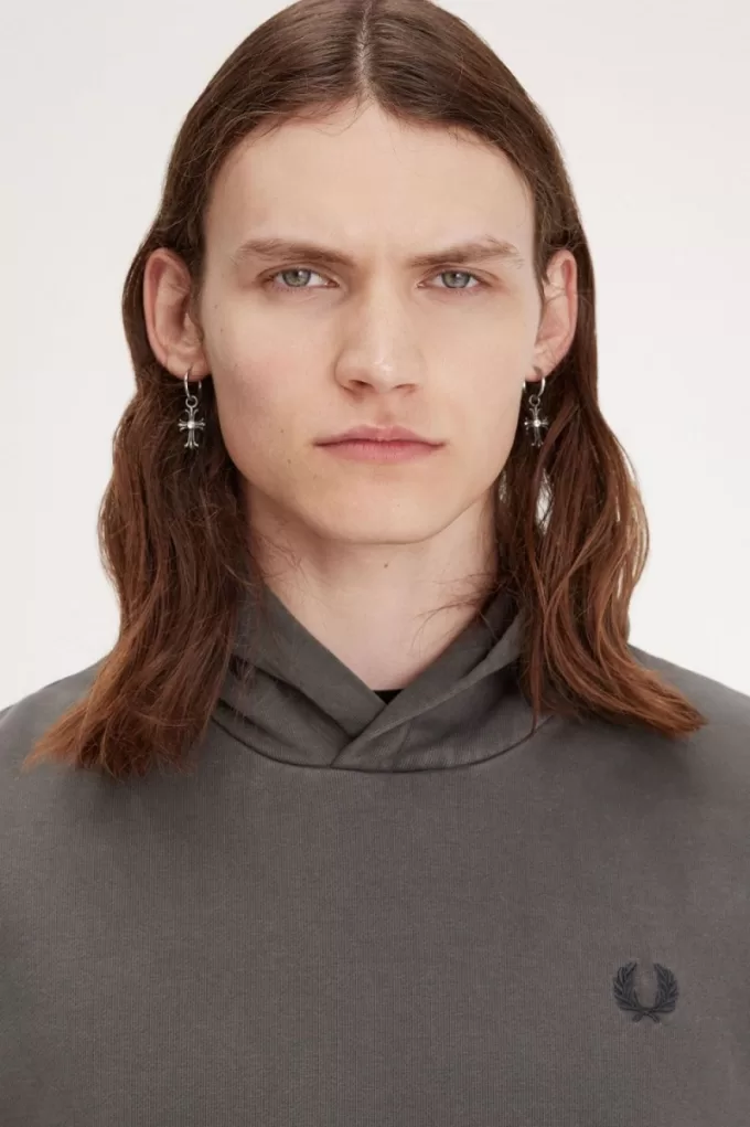 Heavyweight Kapuzen-Sweatshirt für Herren, Feldgrün