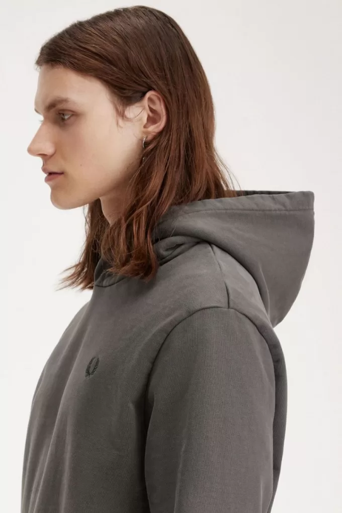 Heavyweight Kapuzen-Sweatshirt für Herren, Feldgrün